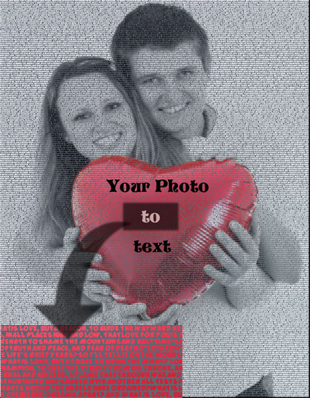 images turned into words