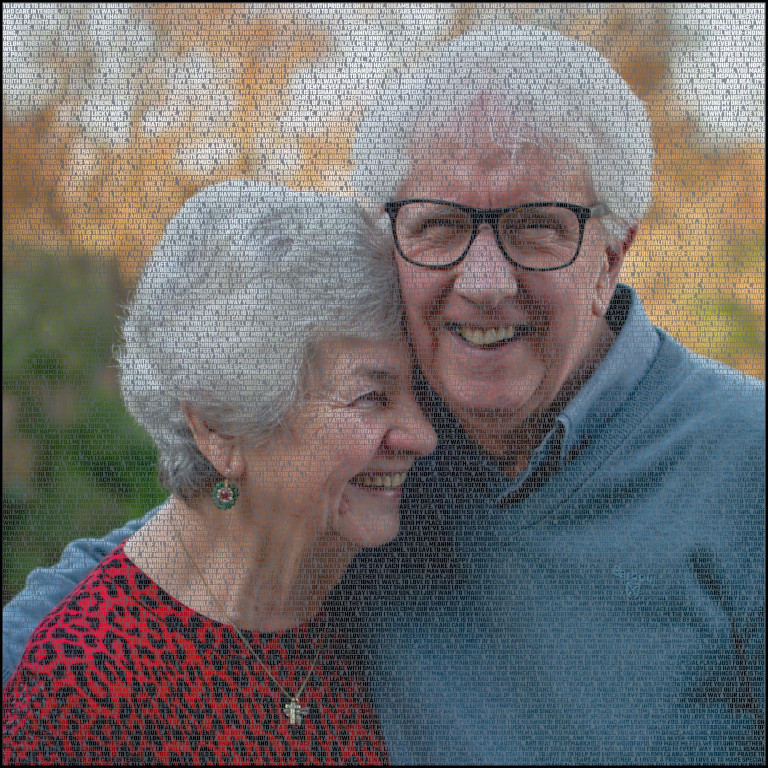 Images made from text